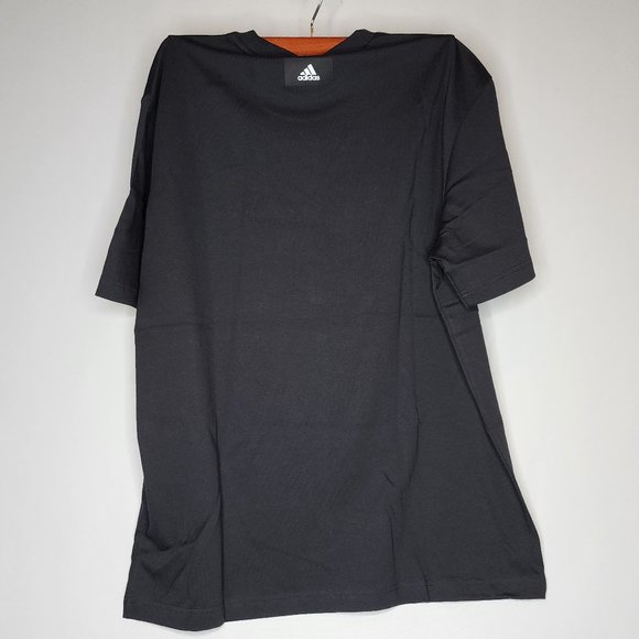 Men's Adidas M FI 3B Tee in Black Size M - Picture 2 of 3